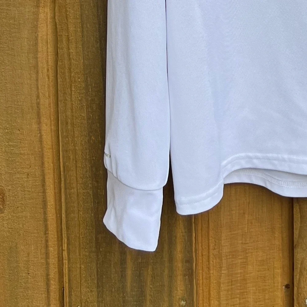 Ralph Lauren RLX Long Sleeve Snap Buttons White Polo Men’s